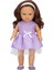 Tina Classic Bebek 45 cm - Mor Elbiseli 2