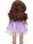 Tina Classic Bebek 45 cm - Mor Elbiseli 4