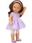 Tina Classic Bebek 45 cm - Mor Elbiseli 5