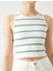 Crop Fitilli Atlet Basic Halter Yaka 5