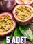 Çarkıfelek Meyvesi 5 Adet Orta Boy Pasiflora Aşk Tutku Meyvesi Passion Fruit 1