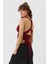 Bağlamalı Sırt Detaylı Şık Crop Bluz 1