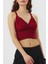 Bağlamalı Sırt Detaylı Şık Crop Bluz 5