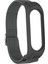 Xiaomi Mi Band 3/4/5/6 Için Elastik Naylon Akıllı Saat Kayışı Yedek Saat Bandı - Koyu Gri (Yurt Dışından) 5