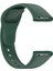 Xiaomi Redmi Için Watch 3 / Mi Watch Lite 3 Silikon Saat Kayışı Yedek Saat Band - Blackish Green (Yurt Dışından) 3