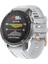 Garmin Fenix ​​7s / 6s Pro / 5s Için Saat Grubu Plus / Instinct 2s 20MM Silikon Yedek Kayışı Gül Altın Tokalı - Beyaz (Yurt Dışından) 2
