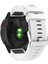 Garmin Fenix ​​7x/6x Safir Gps/6x Pro/6x Gps/5x Gps/5x Artı Silikon Spor Saat Band Gümüş Toka ile Ayarlanabilir Saat Kayışı - Beyaz (Yurt Dışından) 1