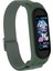 Xiaomi Mi Band 3/4/5/6 Için Elastik Naylon Akıllı Saat Kayışı Yedek Saat Bandı - Koyu Yeşil (Yurt Dışından) 4