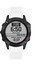 Garmin Fenix ​​7x/6x Safir Gps/6x Pro/6x Gps/5x Gps/5x Artı Silikon Spor Saat Band Gümüş Toka ile Ayarlanabilir Saat Kayışı - Beyaz (Yurt Dışından) 5
