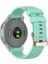 Garmin Forerunner Için 265S / 255S / Venu 2s Silikon Saat Band 18MM Doku Yedek Saat Kayışı - Yeşil (Yurt Dışından) 1