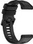 Garmin Forerunner 955 / Forerunner 935 / Descent G1 22MM Twıll Tasarım Silikon Saat Band Siyah Toka Kayışı - Siyah (Yurt Dışından) 4