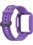 Xiaomi Redmi Için Watch/redmi Watch 2/mi Watch Lite/mi Watch Lite 2 Akıllı Saat Strap Strap Yumuşak Silikon Bilek Bantlı - Mor (Yurt Dışından) 3