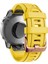 Garmin Fenix ​​7s / 6s Pro / 5s Için Saat Bando / 5s Plus / Instinct 2s 20MM Silikon Yedek Kayışı Gül Altın Tokalı - Sarı (Yurt Dışından) 1
