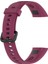 Huawei Honor 5i/huawei Watch Band 4 - Wine Red Için Metal Tokalı Silikon Akıllı Watchme Kayışı (Yurt Dışından) 1