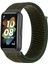 Huawei Band 7 Naylon Için Saat Kayışı Ayarlanabilir Döngü Bağlantı Elemanı Yedek Spor Bileği Band - Asker Yeşili (Yurt Dışından) 4