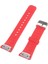 Samsung Gear Fit 2 Sm -R360 Için Silikon Watchme Bant Kayışı - Kırmızı (Yurt Dışından) 3