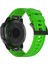 Garmin Fenix ​​7s/6s Pro/6s/6x/6/5s Plus/5s/ınstinct 2s Için Silikon Akıllı Saat Kayışı - Yellowgreen (Yurt Dışından) 2
