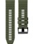 Garmin Tactix Için Delta / Enduro Yatay Stripes Silikon Saat Kayışı Ayarlanabilir Bilek Bandı - Ordu Yeşil / Siyah (Yurt Dışından) 4