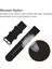 Garmin Forerunner 255S / Venu 2s / Xiaomi Mi Saat Yedek Strap 18MM Naylon Saat Bandı Yuvarlak Tokalı - Turuncu (Yurt Dışından) 2