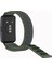 Huawei Band 8 Naylon Watch Band Ayarlanabilir Spor Döngüsü Nefes Alabilir Kayışı - Asker Yeşili (Yurt Dışından) 1
