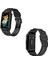 Honor Band 6/huawei Band 6/7 Yedek Tpu Saat Band Ayarlanabilir Bilek Kayışı + Watchme Kılıfı - Siyah (Yurt Dışından) 4