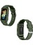 Honor Band 6/huawei Band 6/7 Yedek Tpu Watch Band Ayarlanabilir Bilek Kayışı + Saat Kılıfı - Asker Yeşili Için (Yurt Dışından) 4