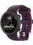 Garmin Forerunner 45/45S Için Silikon Kayış Yedek Watchme Bandı - Mor (Yurt Dışından) 4