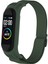 Xiaomi Mi Band 3/4/5/6 Için Elastik Naylon Akıllı Saat Kayışı Yedek Saat Bandı - Asker Yeşili (Yurt Dışından) 2