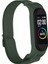 Xiaomi Mi Band 3/4/5/6 Için Elastik Naylon Akıllı Saat Kayışı Yedek Saat Bandı - Asker Yeşili (Yurt Dışından) 4