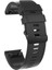 26MM Silikon Garmin Fenix ​​6x/6x Pro/fenix ​​5x/fenix ​​5x Plus Yumuşak Saat Bilek Kayışı - Siyah (Yurt Dışından) 2