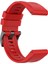 Garmin Fenix ​​7x/7x Solar/6x/6x Pro/tactix 7 Silikon Saati Bilek Bandı Spor Watchme Bandı 26MM - Kırmızı (Yurt Dışından) 4
