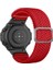 Huami Amazfit Için T-Rex / T-Rex Pro / Ares Nefes Alabilir Saat Kayışı Esnek Naylon Saat Bandına Ayarlanabilir Tokalı-Kırmızı (Yurt Dışından) 1