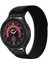 Garmin Forerunner 255S / Venu 2s 18MM Naylon Band Sport Trail Döngüsü Ayarlanabilir Saat Kayışı - Siyah (Yurt Dışından) 3