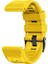 Garmin Forerunner Için Silikon Saat Band 965 /955 /945 /935 Siyah Tokalı Su Geçirmez Yumuşak Kayış - Sarı (Yurt Dışından) 3