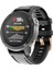 Garmin Fenix ​​7s / 6s Pro / 5s Için Saat Bando / 5s Plus / Instinct 2s 20MM Silikon Yedek Kayışı Gül Altın Tokalı - Siyah (Yurt Dışından) 2