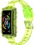 Huawei Band 7/band 6/honor Band 6 Şeffaf Tpu Saat Kılıflı Saat Strap Bilek Bandı - Şeffaf Sarı (Yurt Dışından) 1