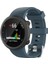 Garmin Forerunner 45/45S Için Silikon Kayış Yedek Watchme Bandı - Koyu Mavi (Yurt Dışından) 1