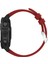 Garmin Fenix ​​7x/6x Safir Gps/6x Pro/6x Gps/5x Gps/5x Artı Silikon Spor Saat Band Gümüş Tokalı Ayarlanabilir Saat Kayışı - Kırmızı (Yurt Dışından) 3