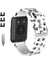 Desen Baskı Silikon Watchme Bandı Kayışı Huawei Watch Fit Için - Köpek S Pençe (Yurt Dışından) 1