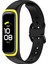 Samsung Galaxy Fit 2/SM-R220 Için Iki Renkli Silikon Watchme Bandı Yedek Kayışı-Siyah/sarı (Yurt Dışından) 2