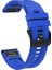 Garmin Fenix ​​7x Silikon Saat Band 26MM Metal Toka Kayışı - Sapphie (Yurt Dışından) 1