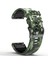 Garmin Descent Için G1 / Instinct 2 / Epix Gen2 Baskılı Desen Saat Band Yumuşak Silikon Yedek Spor Kayışı - Kamuflaj Yeşil (Yurt Dışından) 2