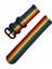 Garmin Forerunner Için 255S / Venu 2s / Xiaomi Mi Saat Yedek Kayış 18MM Naylon Saat Bandı Yuvarlak Tokalı - Rainbow (Yurt Dışından) 1