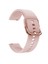 Huawei Watch Fit Mini / Talkband B3 / Talkband B6 Yumuşak Silikon Saat Bandı 16MM Kayışı Renkli Toka ile - Pembe (Yurt Dışından) 1