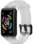 Huawei Band 6 / Honor Band 6 Için Şeffaf Su Geçirmez Tpu Yedek Kayış Saat Bantları - Şeffaf Beyaz (Yurt Dışından) 2