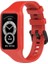 Honor Band 6/huawei Band 6/huawei Bant 6 Pro - Red Için Yedek Tek Parçalı Akıllı Saat Kayış Kasası Silikon Bilek Bandı (Yurt Dışından) 3