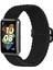 Huawei Band 7 Örgülü Watch Band Yedek Bilek Kayışı Ayarlanabilir Tokalı - Siyah (Yurt Dışından) 5