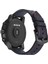 Huawei Watch 2/1 Için 22MM Deri Kaplamalı Akıllı Watchme Kayışı - Mavi (Yurt Dışından) 4