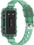 Huawei Band 7/band 6/honor Band 6 Yedek Şeffaf Tpu Saat Kılıflı Saat Strap Bilek Bandı - Şeffaf Yeşil (Yurt Dışından) 2