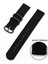 20MM Naylon Watch Band Kayışı Samsung Galaxy Watch4 Için 20MM Klasik 46MM 42MM/WATCH4 44MM 40MM/WATCH Active 2/huawei Watch 42MM - Siyah (Yurt Dışından) 4